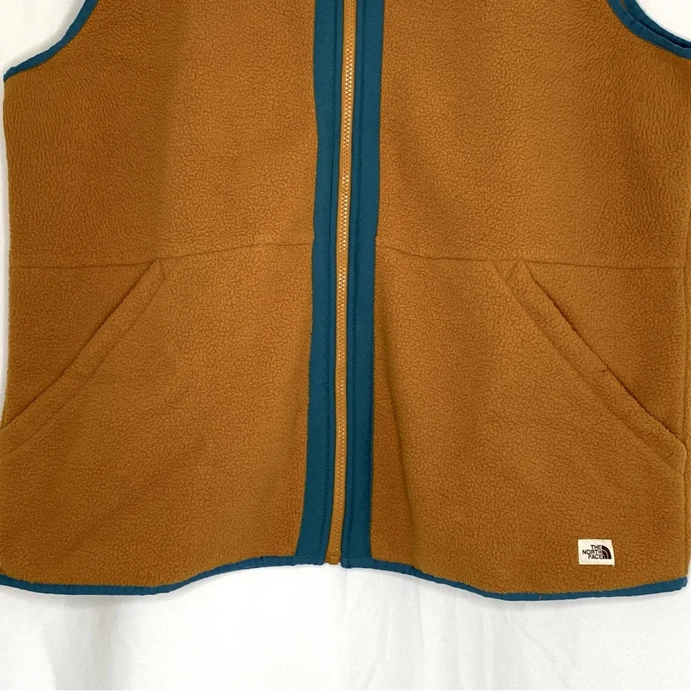 The North Face Vest Mens Sz XL Carbondale Fleece Rugged Outdoor Gorpcore Zip Up